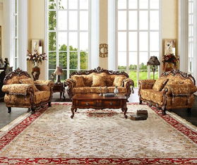 歐式風格客廳沙發圖片效果圖大全